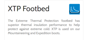 xtp footbed