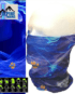 bandana tube summer blue smoke alpine thermal