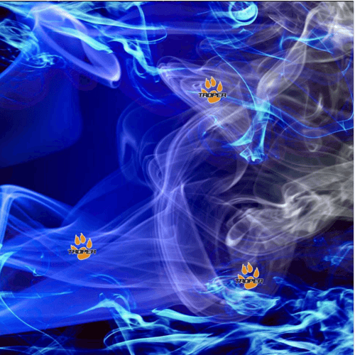 bandana tube summer blue smoke